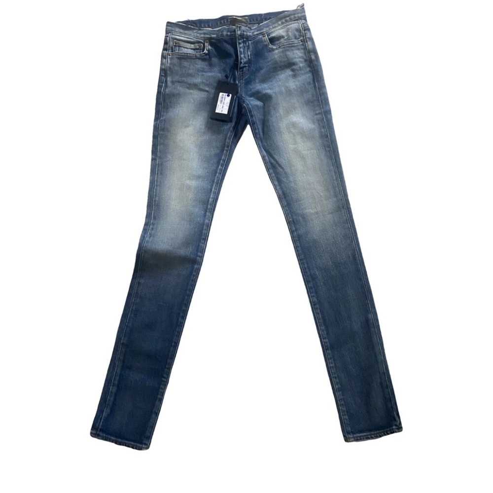 NWT Saint Laurent Faded Skinny Jeans size 26